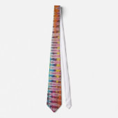 Zippie Red Tip Tie Dye Necktie Stropdas (Voorkant)