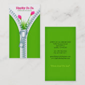 Zippity do Da Greenhouse Natuur Visitekaartje (Voorkant / Achterkant)