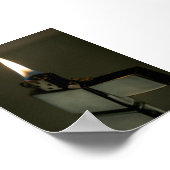 Zippo aansteker. Kunst Poster (Hoek)