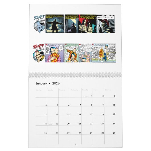 ZIPPY CALENDAR 2012 KALENDER (Jan 2026)