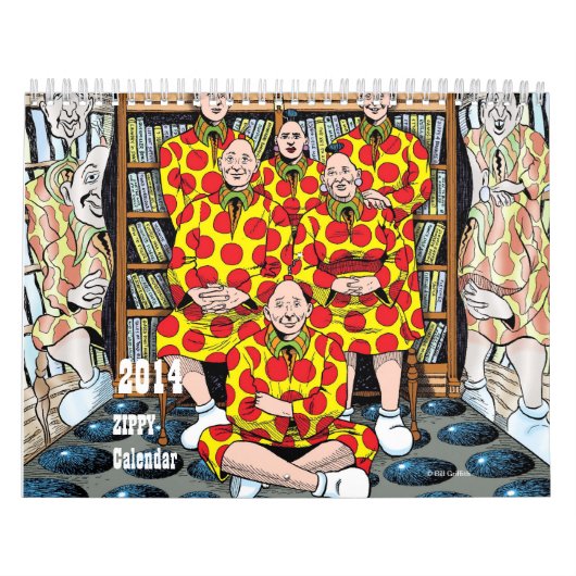ZIPPY CALENDAR 2014 KALENDER (Hoes)