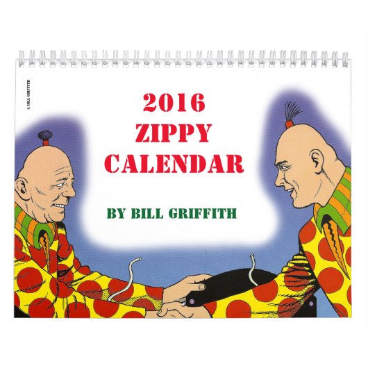 ZIPPY CALENDAR 2016 KALENDER (Hoes)