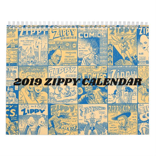 ZIPPY CALENDAR 2019 KALENDER (Hoes)