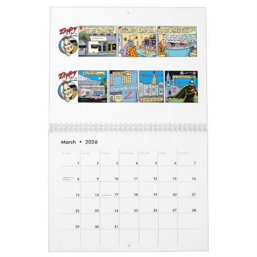 ZIPPY CALENDAR 2020 KALENDER (Mar 2026)