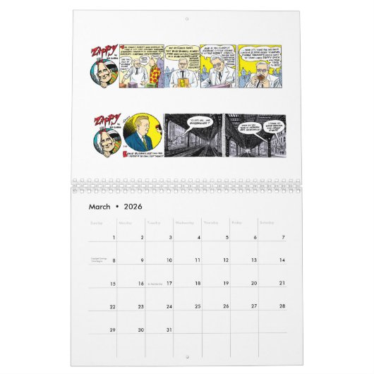 ZIPPY CALENDAR 2022 KALENDER (Mar 2026)