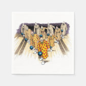 Zippy-cocktailservetten Servetten (Voorkant)