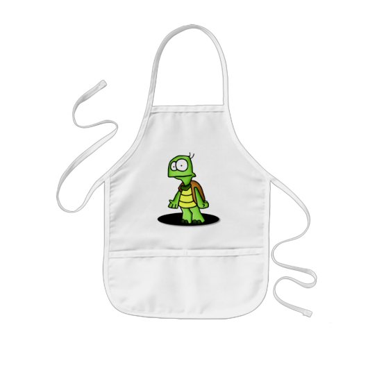 Zippy de Schildpad Schort (Voorkant)
