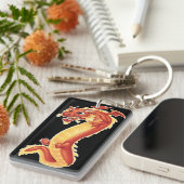 Zippy Dragon Sleutelhanger (Voorkant Rechts)