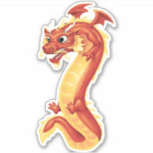Zippy Dragon Sticker (Voorkant)