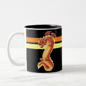 Zippy Dragon Tweekleurige Koffiemok (Links)