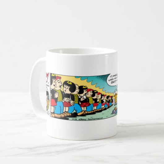 Zippy en Nancy Forever. Koffiemok (Voorkant links)