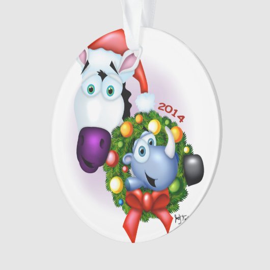 Zippy Herdenkingsornament 2014 Ornament (voorkant)