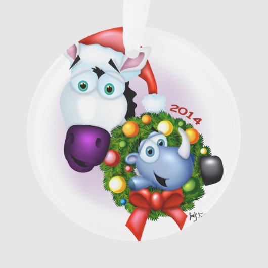 Zippy Herdenkingsornament 2014 Ornament (voorkant)