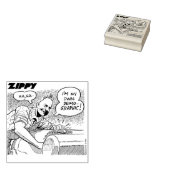 Zippy is zijn eigen demografie! rubberstempel (Gestempeld)