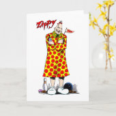 Zippy lege notakaart kaart (Gele Bloem)