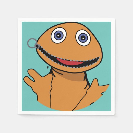 Zippy Rainbow | 1070 Klassiek | Chatty People T-Sh Servet (Voorkant)