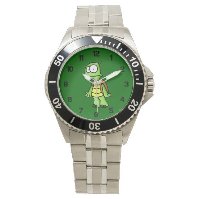 Zippy the Turtle Horloge (Voorkant)