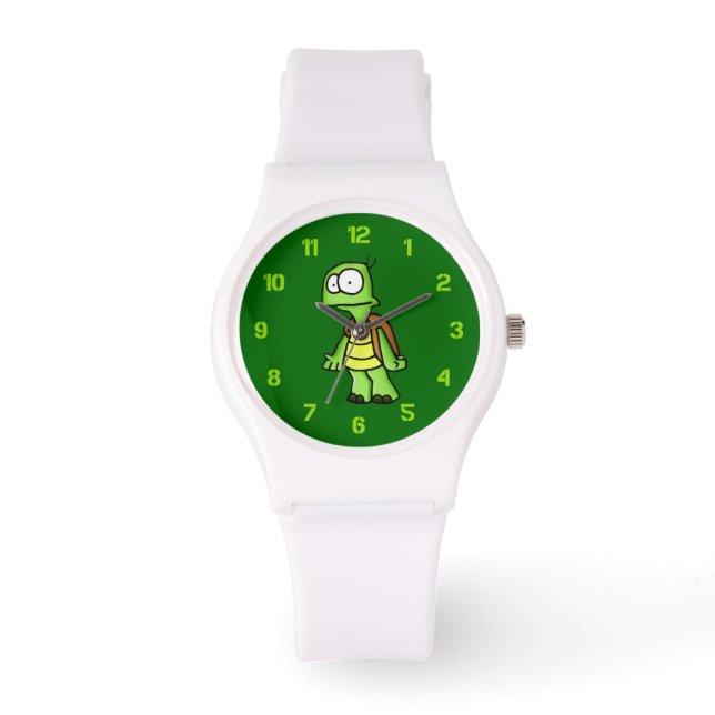 Zippy the Turtle Horloge (Voorkant)