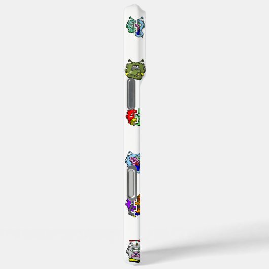 Zippy Trippy Alien Case-Mate iPhone Case (Achterkant / Rechts)