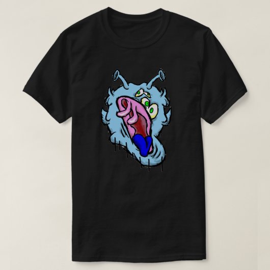 Zippy Trippy Alien Dazs Cold T-shirt (Design voorkant)