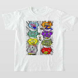 Zippy Trippy Alien Dazs Fun k T-shirt
