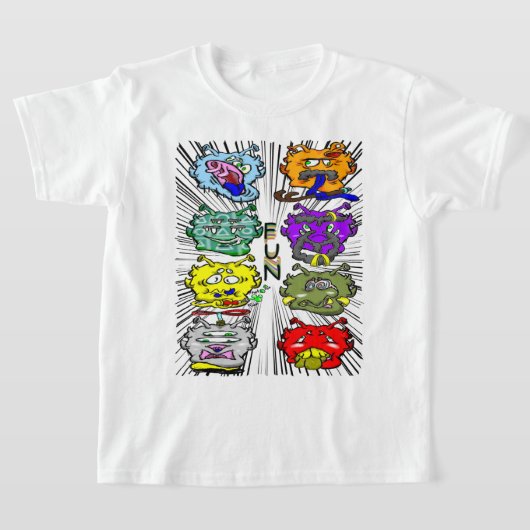 Zippy Trippy Alien Dazs Fun k T-shirt (Laagn)