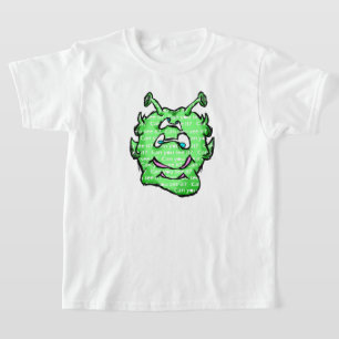 Zippy Trippy Alien Dazs Green k T-shirt