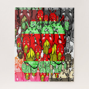 Zippy Trippy Alien Dazs Green-Tooth Legpuzzel