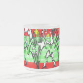 Zippy Trippy Alien Dazs Green-Tooth Matglas Koffiemok (Center)