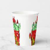 Zippy Trippy Alien Dazs Green-Tooth Papieren Bekers (Rechts)