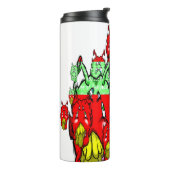 Zippy Trippy Alien Dazs Green-Tooth Thermosbeker (Gedraaid links)