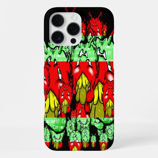 Zippy Trippy Alien Dazs iPhone Hoesje (Achterkant)