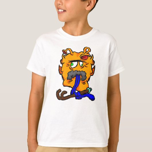 Zippy Trippy Alien Dazs Old k T-shirt (Voorkant)