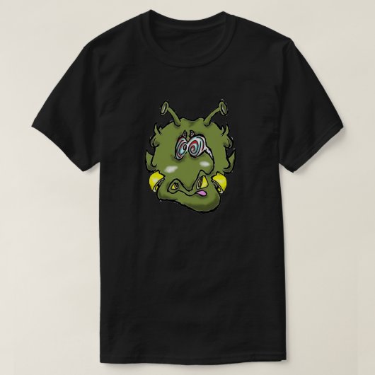 Zippy Trippy Alien Dazs Oops T-shirt (Design voorkant)