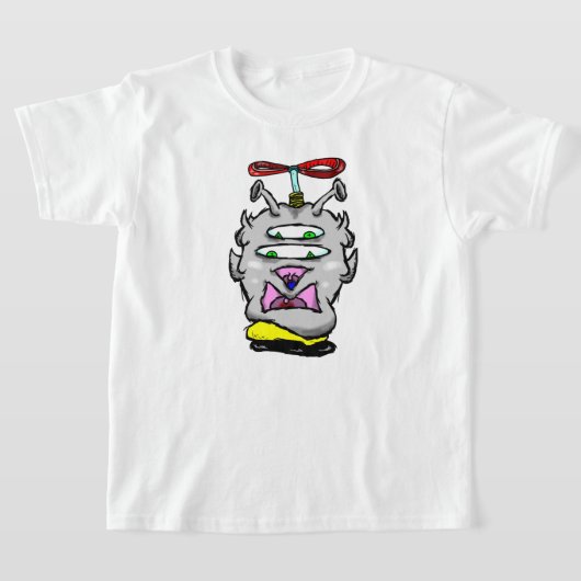 Zippy Trippy Alien Dazs Spinner k T-shirt (Laagn)