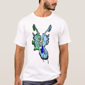 Zippy Trippy Alien Dazs Tiny Face Xo/Ice T-shirt (Voorkant)