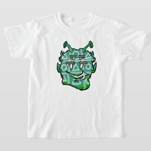 Zippy Trippy Alien Dazs XOXO k T-shirt (Laagn)