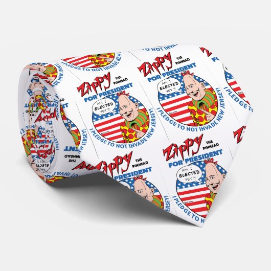 Zippy voor President! Stropdas (Opgerold)