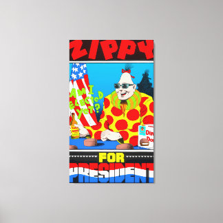Zippy voor Presidenten canvas