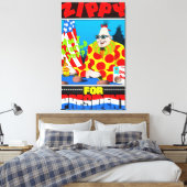 Zippy voor Presidenten canvas Afdruk (Insitu (Slaapkamer))
