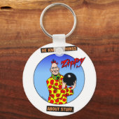 Zippy weet dingen.... sleutelhanger (Voorkant)