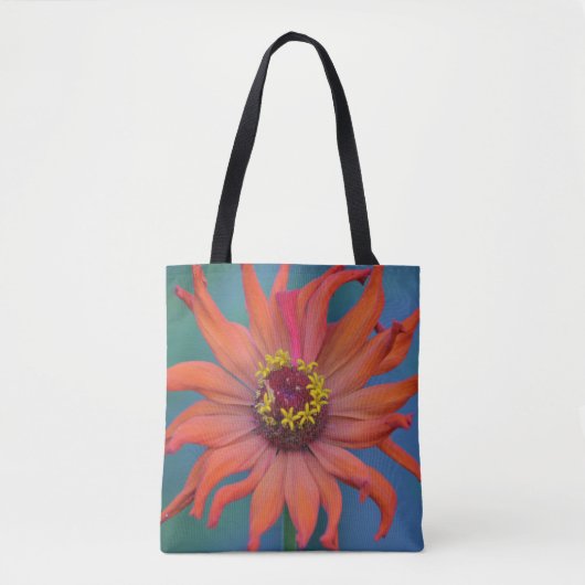 Zippy Zinnia Tote Bag (Voorkant)