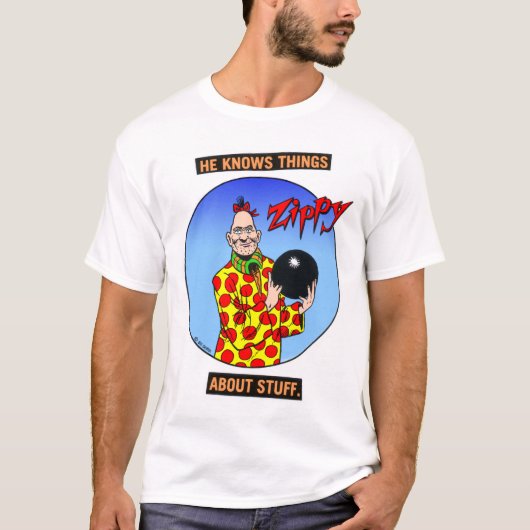 ZippyBowlingT1 T-shirt (Voorkant)
