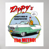 Zippy's metro poster (Voorkant)