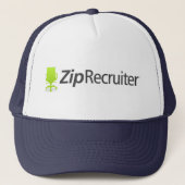 ZIpRecruiter Trucker Hat Trucker Pet (Voorkant)
