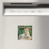 zIR006 PERSIAN LEOPARD, Iran, Azië, Fridge Magneet (Insitu (Vaatwasser))