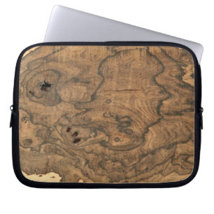 Ziricote (faux) Afwerking laptophoes Laptop Sleeve