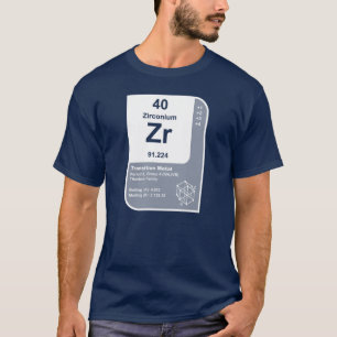 Zirkonium (Zr) T-shirt
