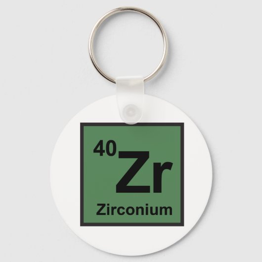 ZirkoniumSleutelhanger Sleutelhanger (Voorkant)