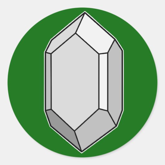 zirkoon ronde sticker (Voorkant)